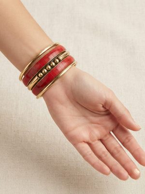 35 Fashion Latest Stylish Fancy Golden Traditional Bangles 5 pcs Set