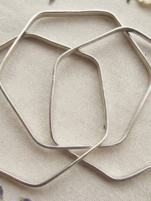 59 Hexagon Shap Feminine Beautiful Bracelet & Bangles