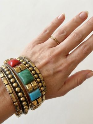 61 Tribal Fusion Gypsy Garba Festival Banjara Kuchi Afghan BANGLE